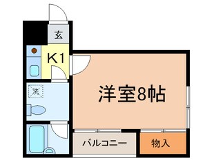 プレイス中村の物件間取画像